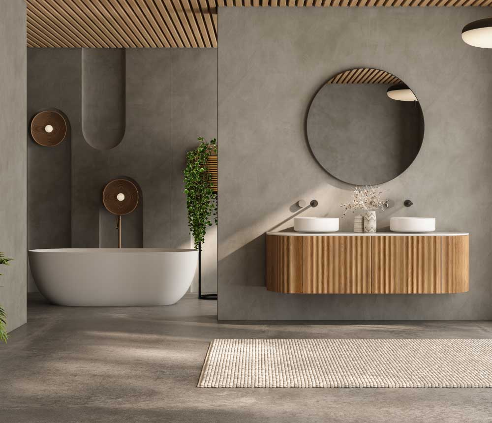 Bathroom vanity style